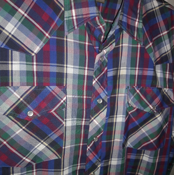 Plainsman for the tall man Country button up shirt - Picture 3 of 4